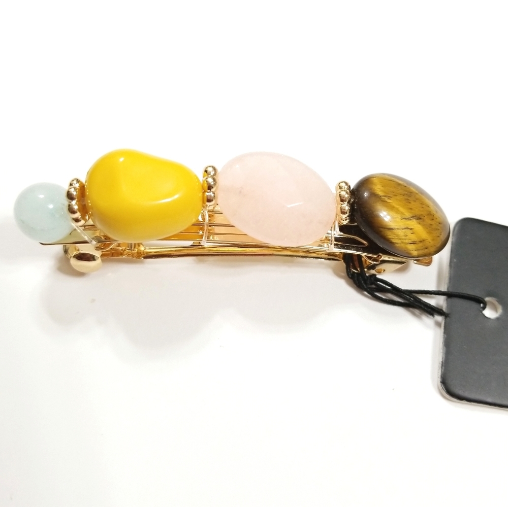 Beautiful Resin Bead Barrette